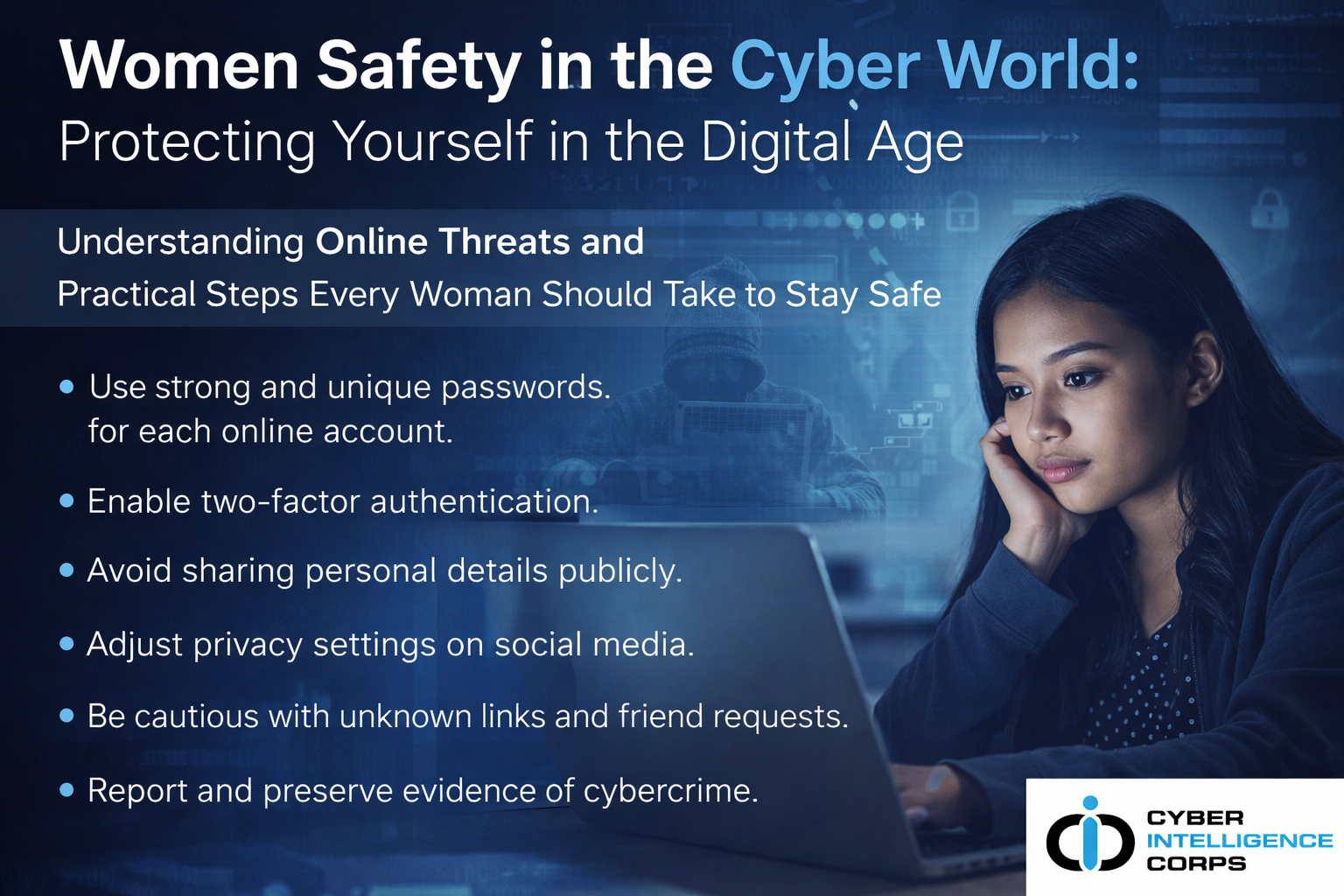 Women Safety in the Cyber World: Protecting Yourself in the Digital Age